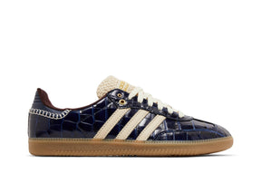 Tênis Adidas Samba x Wales Bonner Collegiate Navy Wonder White Azul Marinho