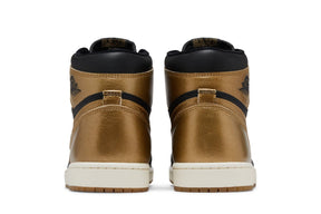 Tênis Air Jordan 1 High Og Black Metallic Gold Preto