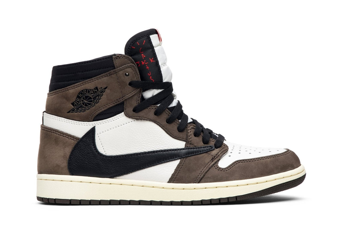 Tênis Nike Travis Scott x Air Jordan 1 Retro High "Mocha"