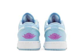Tênis Air Jordan 1 Low Aquarius Blue Azul