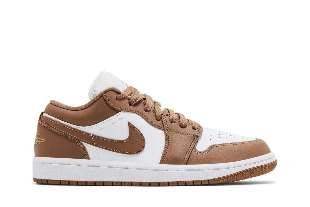 Tênis Nike Air Jordan 1 Low Archaeo Brown White Marrom