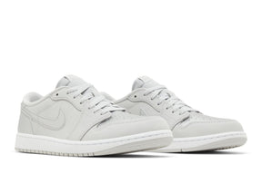 Tênis Air Jordan 1 Low Og Metallic Silver Cinza
