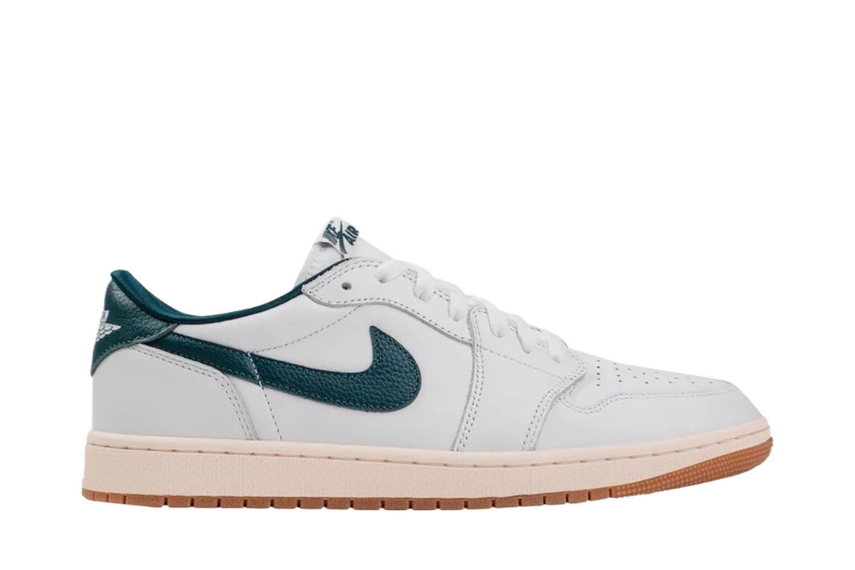 Tênis Air Jordan 1 Low OG Oxidized White Green Branco
