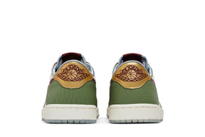 Tênis Air Jordan 1 Low Og Year of Dragon Chinese New Year Verde