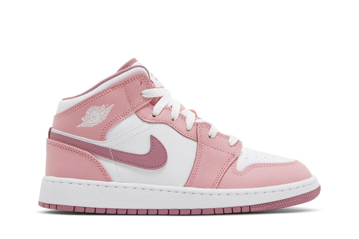 Tênis Air Jordan 1 Mid GS Valentine's Day (2023) Rosa