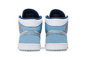 Tênis Air Jordan 1 Mid SE French Blue Azul
