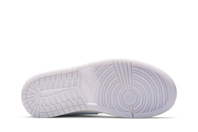 Tênis Air Jordan 1 Mid Wolf Grey Cinza