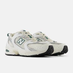 Tênis New Balance 530  Sea Salt White Marsh Green Branco