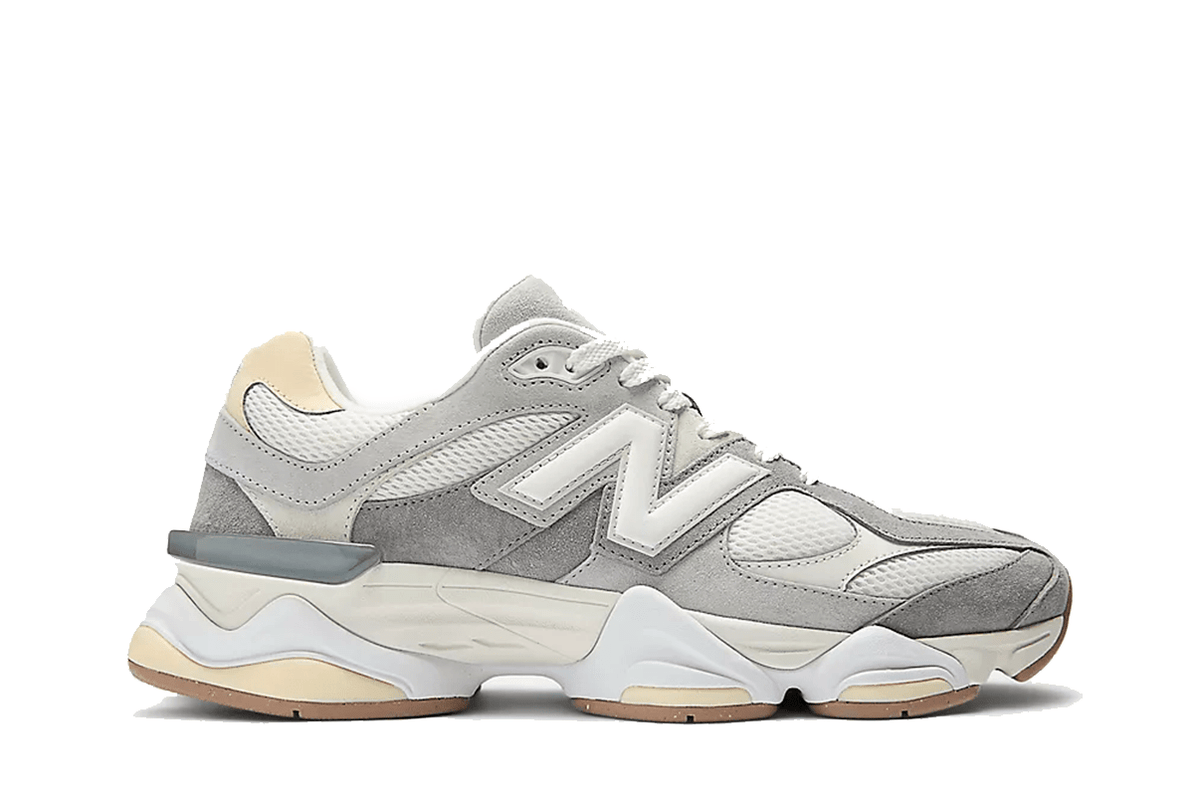 Tênis New Balance 9060 Mesh Slate Grey Calcium Cinza