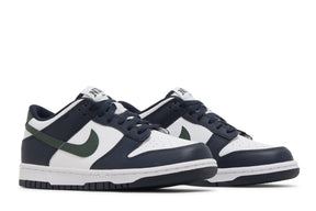 Tênis Nike Dunk Low Obsidian Vintage Green Azul Marinho