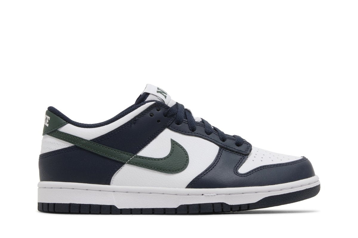 Tênis Nike Dunk Low Obsidian Vintage Green Azul Marinho
