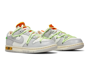 Tênis Nike Dunk Low x Off White "Lot 43" Cinza