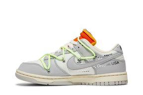 Tênis Nike Dunk Low x Off White "Lot 43" Cinza