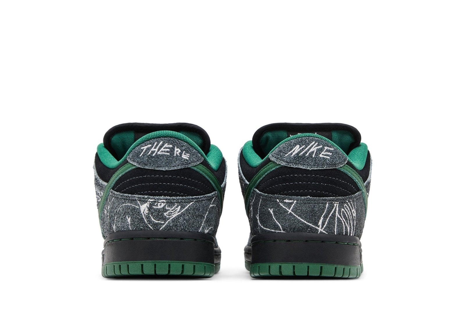 Tênis Nike SB Dunk Low x THERE Skateboarding Ultra Humanized Preto