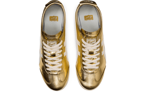 Tênis Onitsuka Tiger Mexico 66 Gold White Dourado