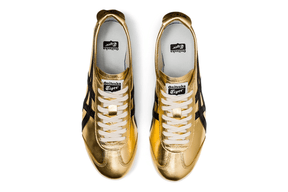 Tênis Onitsuka Tiger Mexico 66 Pure Gold Black Dourado