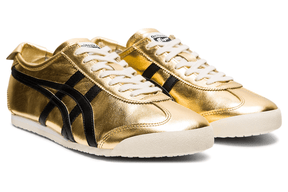 Tênis Onitsuka Tiger Mexico 66 Pure Gold Black Dourado
