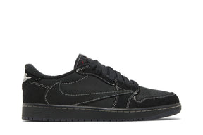 Tênis Nike Travis Scott x Air Jordan 1 Low Black Phantom