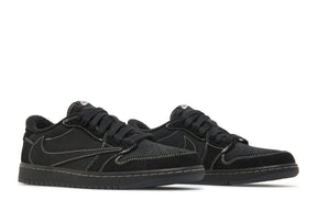 Tênis Nike Travis Scott x Air Jordan 1 Low Black Phantom